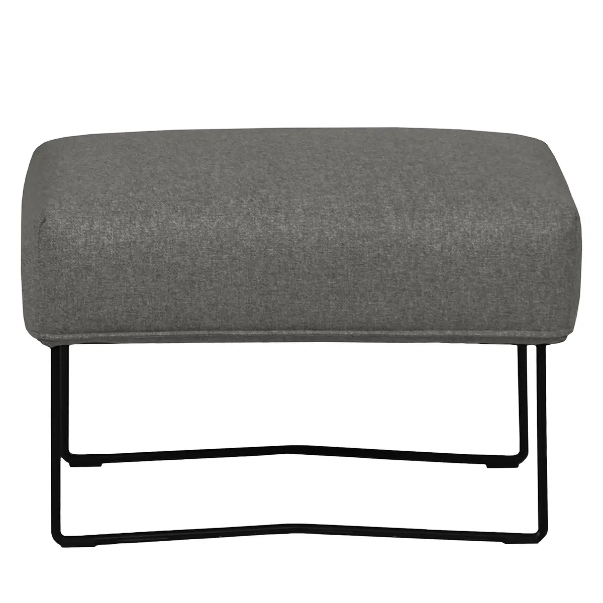 Polsterhocker Caleta | Grau