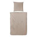 Luxus-Satin-Bettwäsche Montainville | Braun