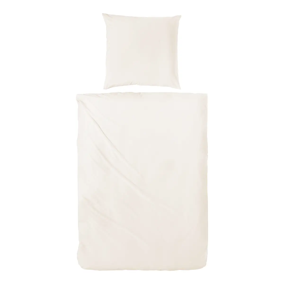 Luxus-Satin-Bettwäsche Montainville | Beige