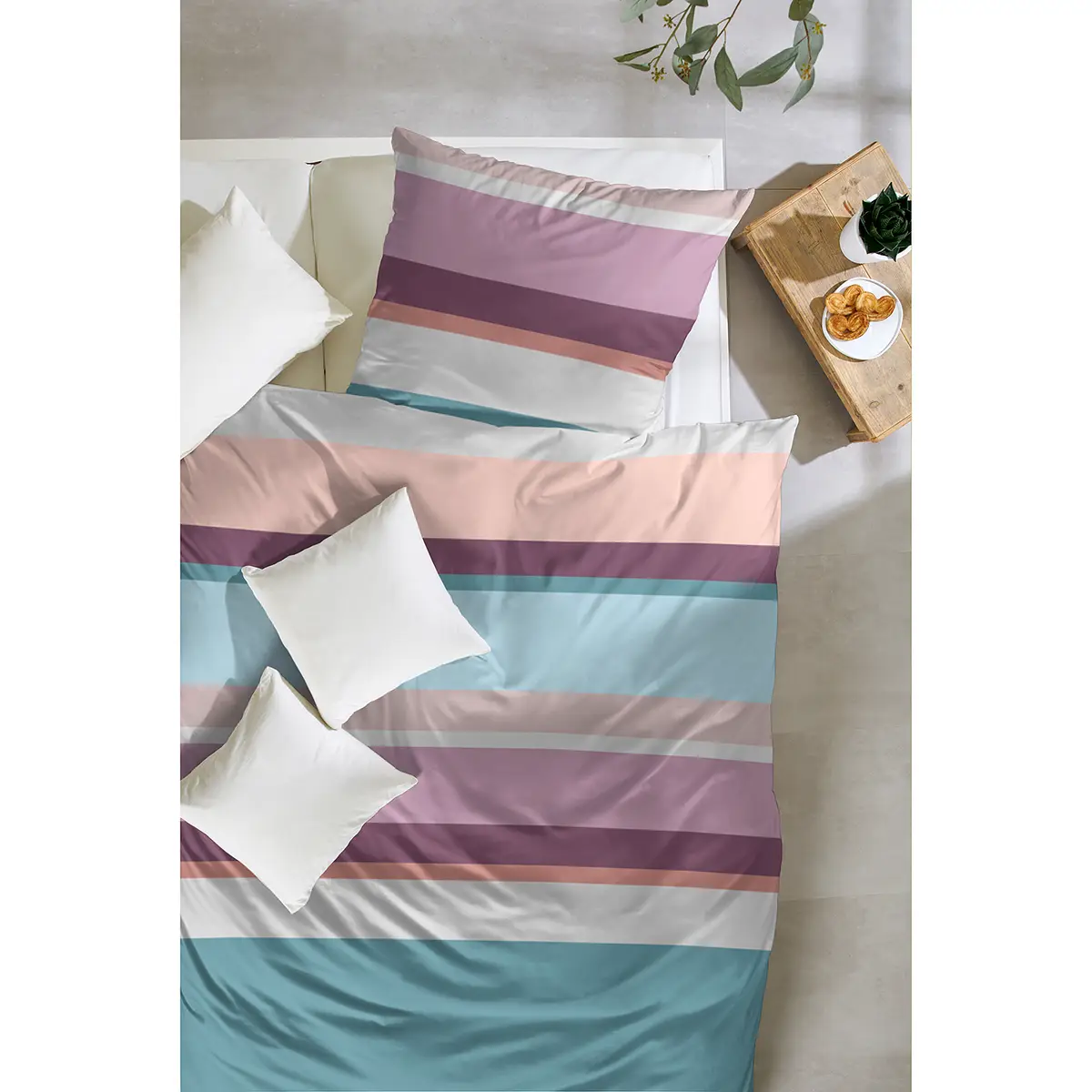 Bettwäsche Heavy Stripe | Mehrfarbig