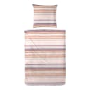 Bio-Renforce-Bettwäsche Wavy Stripe | Mehrfarbig