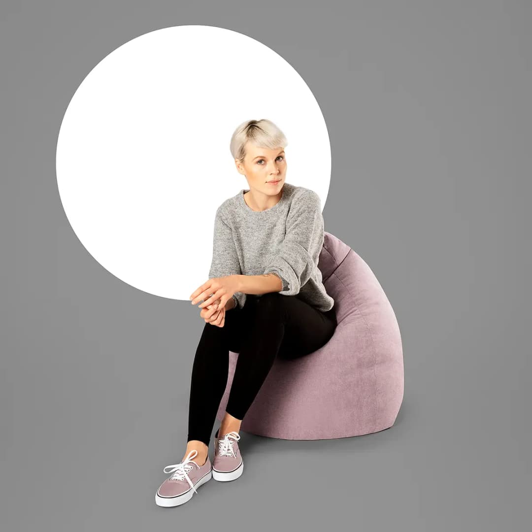 Sitzsack ALFA XL | Rosa