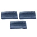 Gästehandtuch Botanic Deluxe 3er-Set | Blau