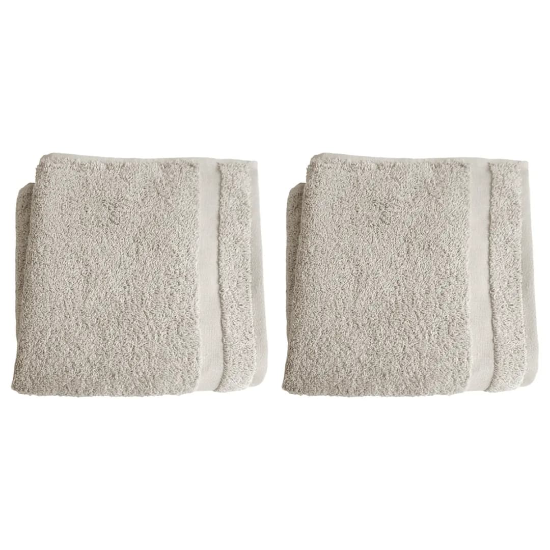 Bio Handtücher Organic Nature 2er-Set | Grau