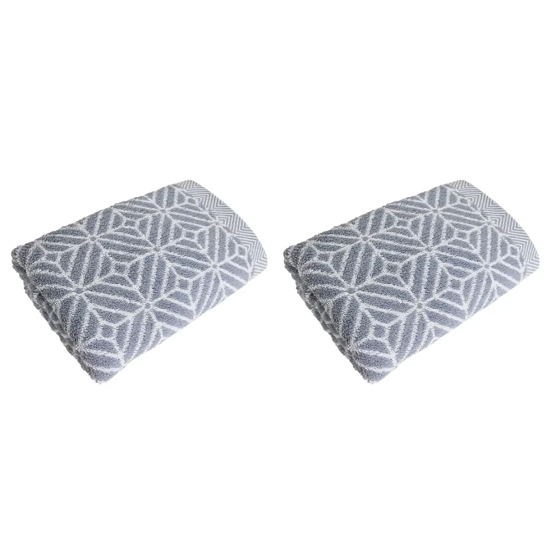 Handtücher Design Jacquard | Grau