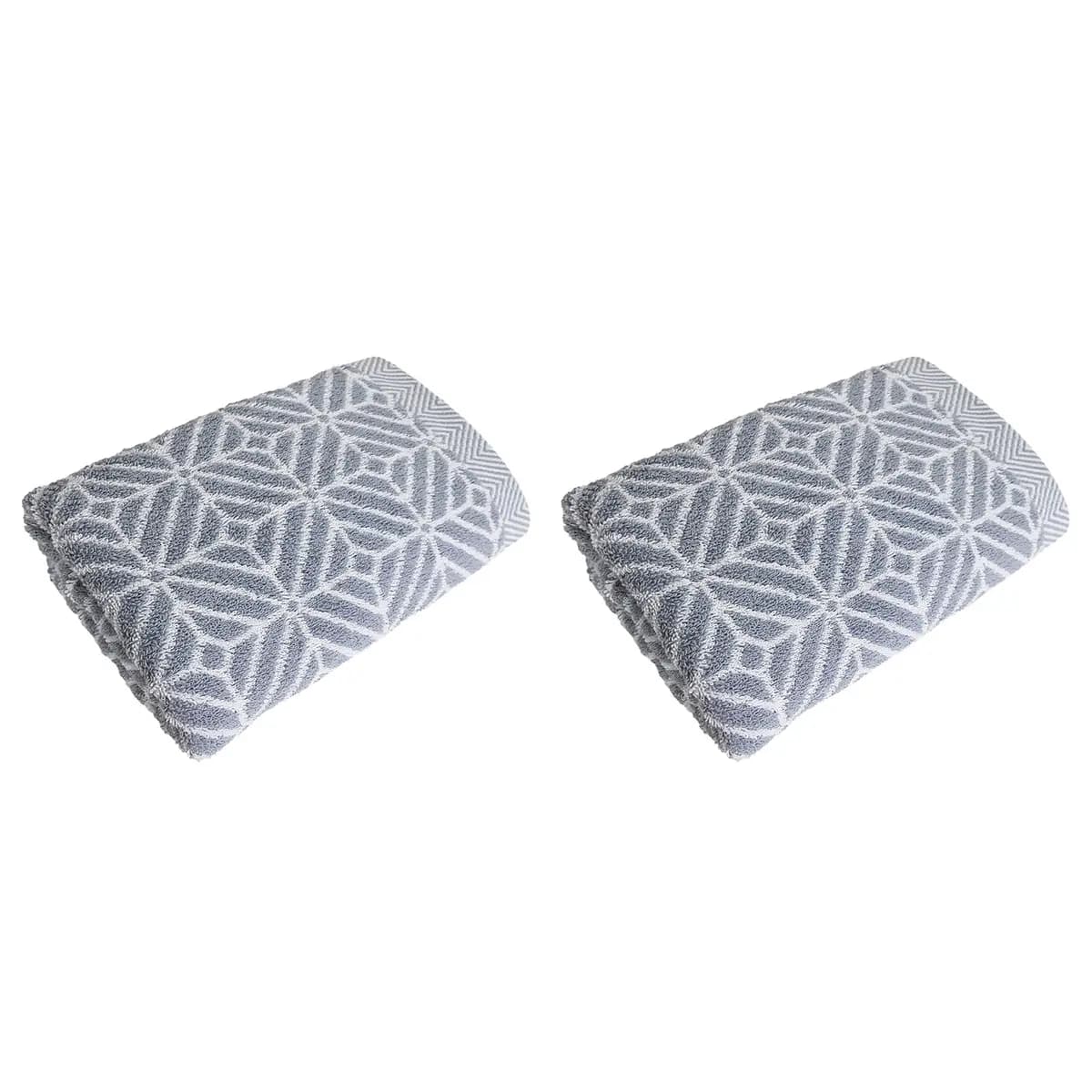 Handtücher Design Jacquard | Grau