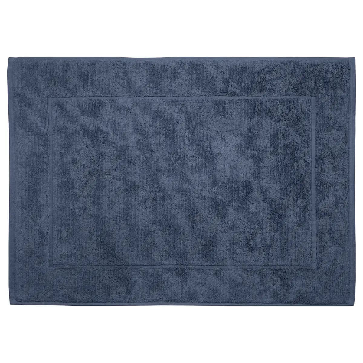 Badematte Basic 50 x 70cm Blau/Dunkelblau | Blau