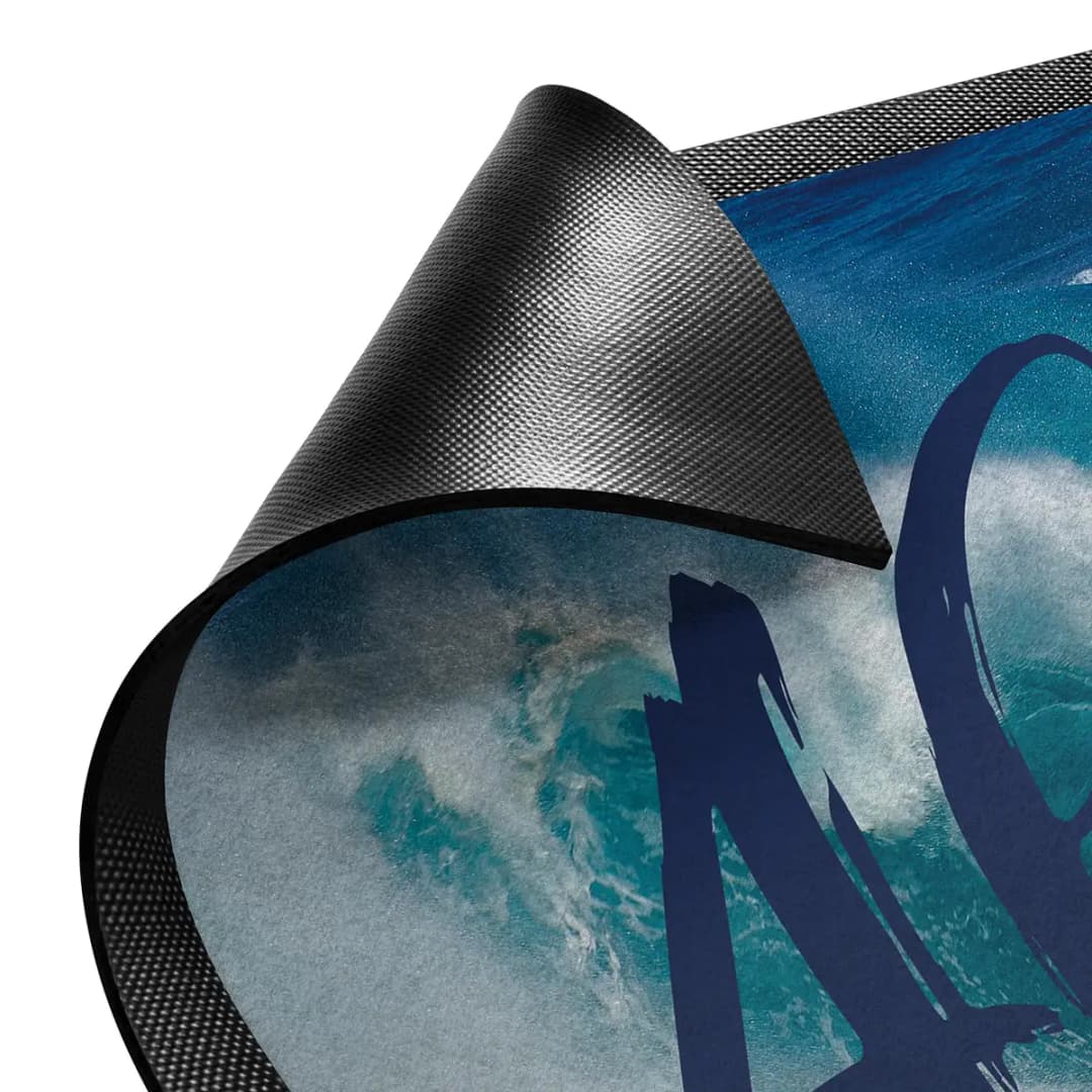 Fußmatte Aloha | Blau