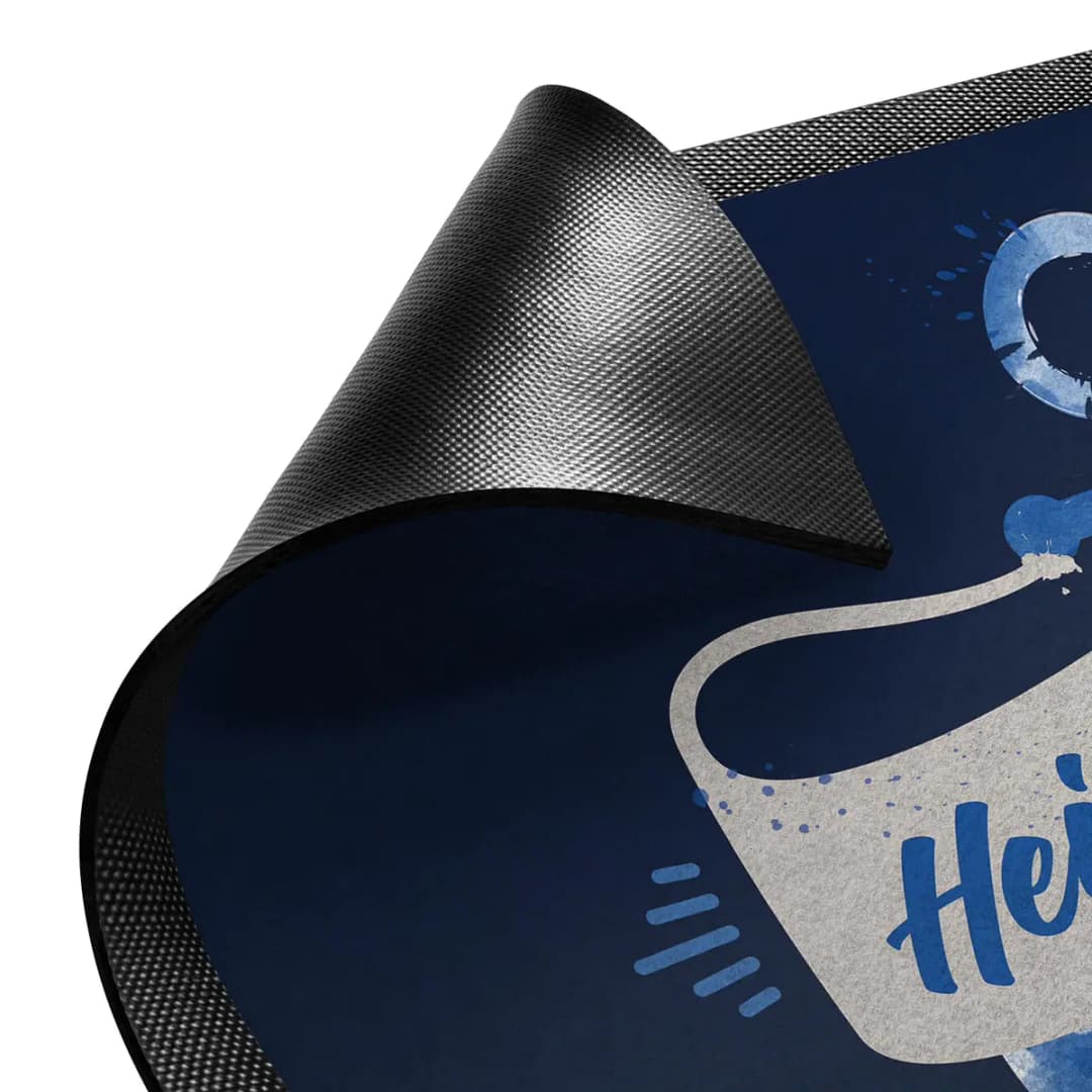 Fußmatte Heimathafen | Blau