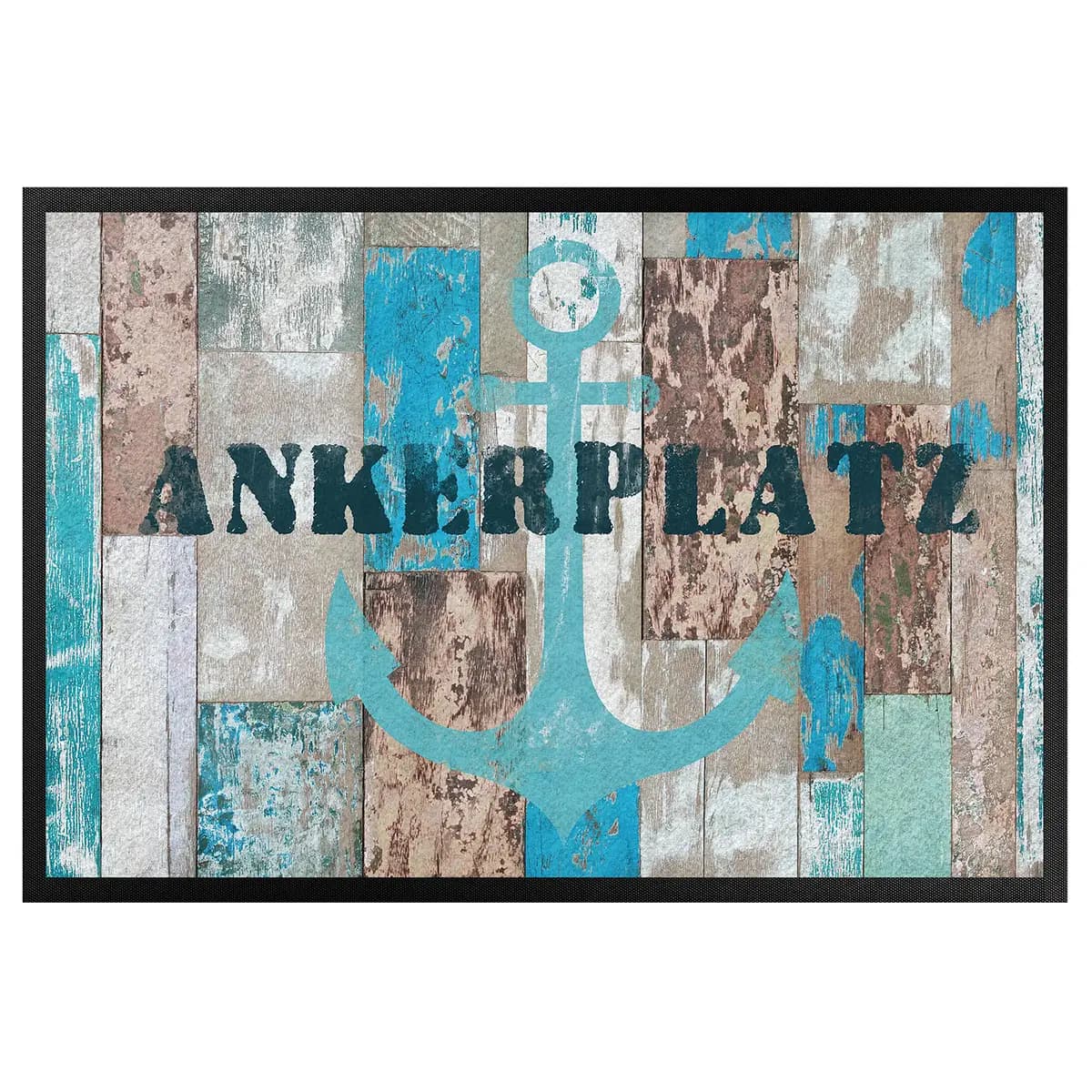 Fußmatte Ankerplatz | Blau