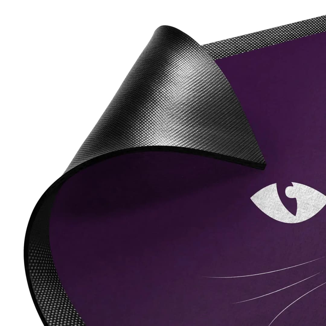 Fußmatte Katzenaugen | Mehrfarbig
