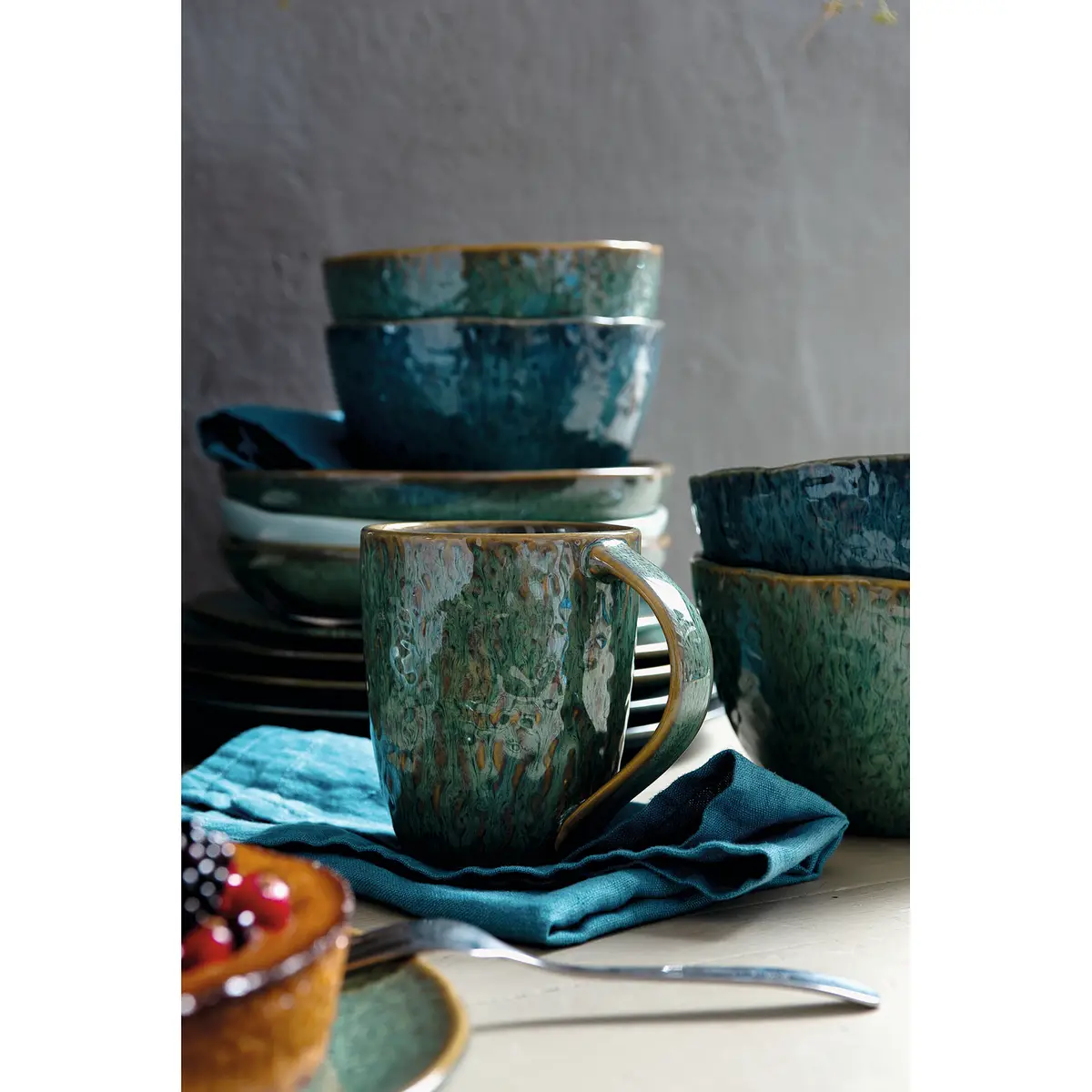 Suppenteller 6er-Set | Blau