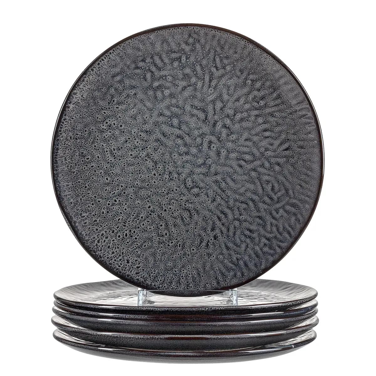 Speiseteller 6er-Set | Grau