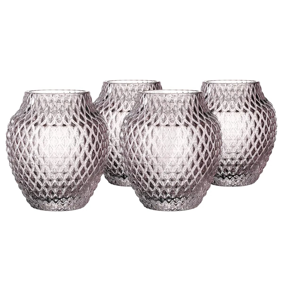 Tischvase POESIA 4er-Set | Mehrfarbig