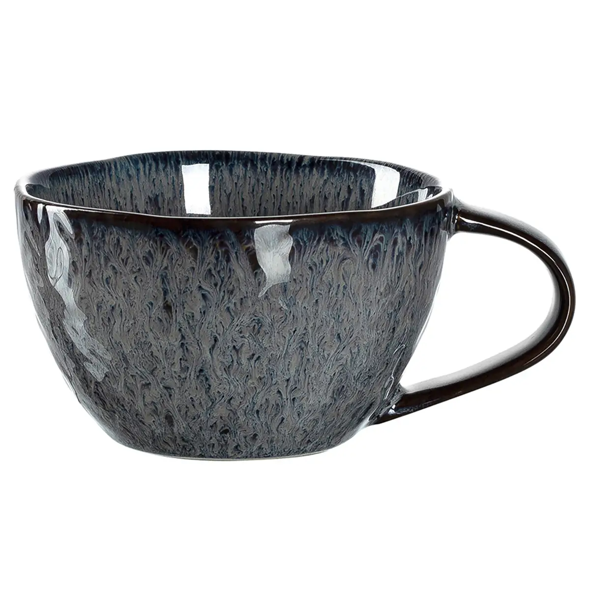 Keramiktasse 4er-Set | Grau