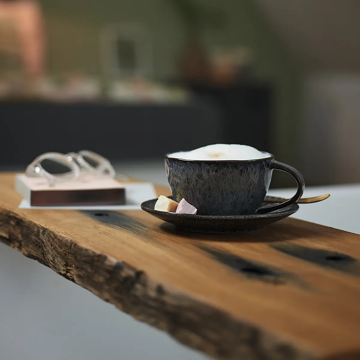 Keramiktasse 4er-Set | Grau
