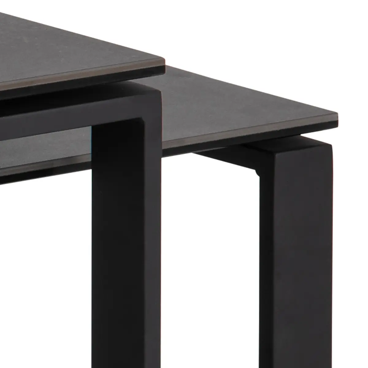 Couchtisch III 2er-Set | Schwarz