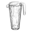 Krug Club Pitcher | Transparent