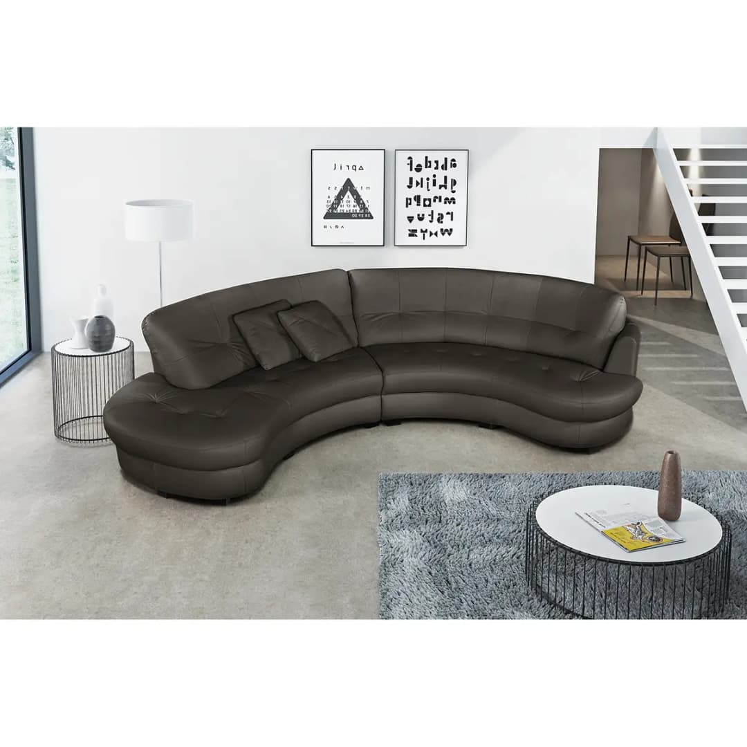 Ecksofa Komula | Braun
