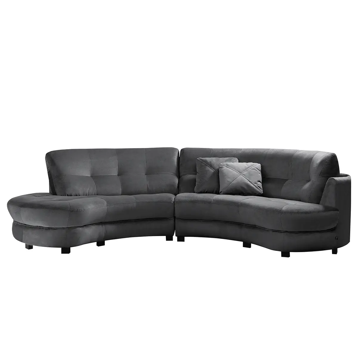 Ecksofa Komula | Blau