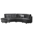 Ecksofa Komula | Blau