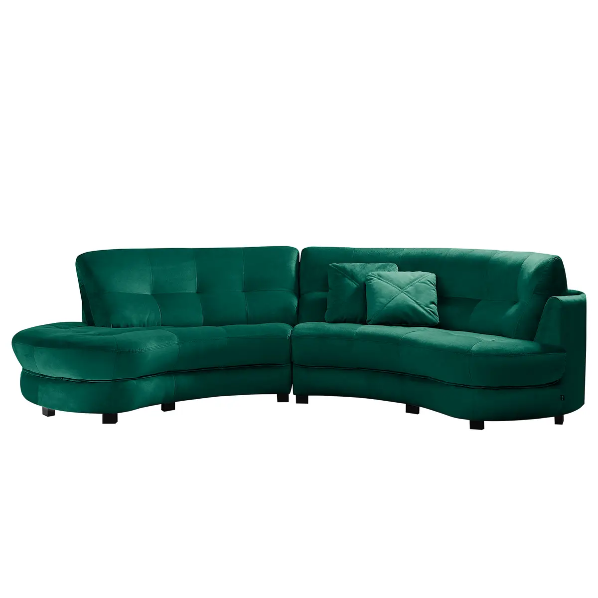 Ecksofa Komula | Grün