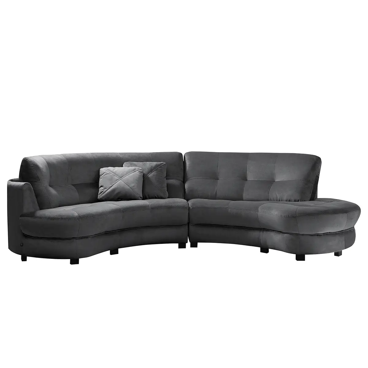 Ecksofa Komula | Blau