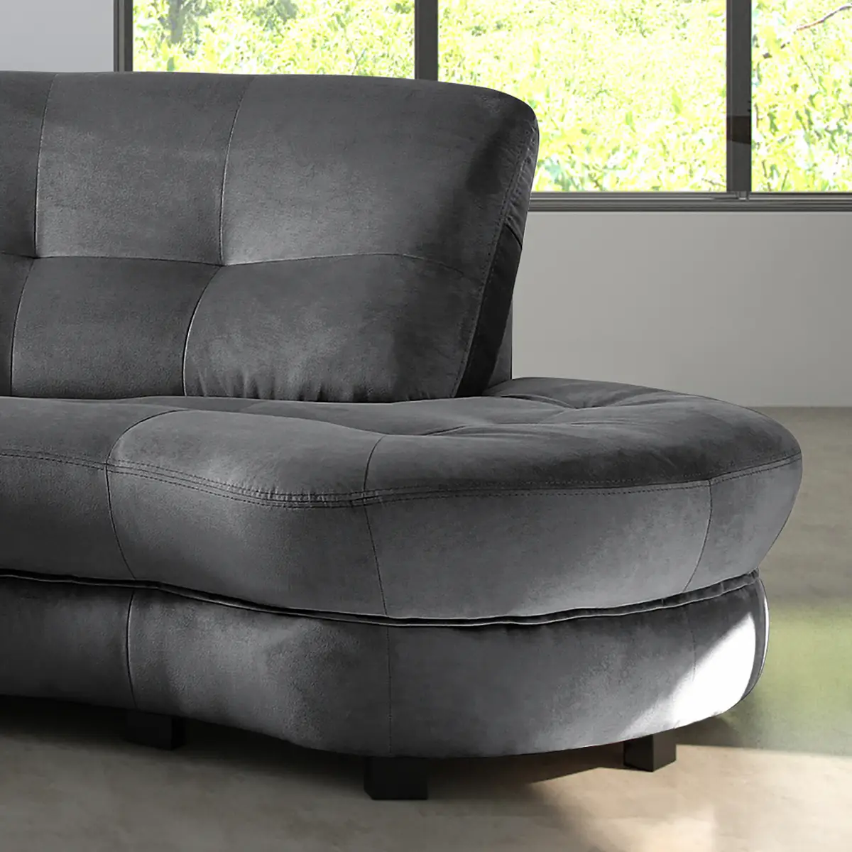 Ecksofa Komula | Blau
