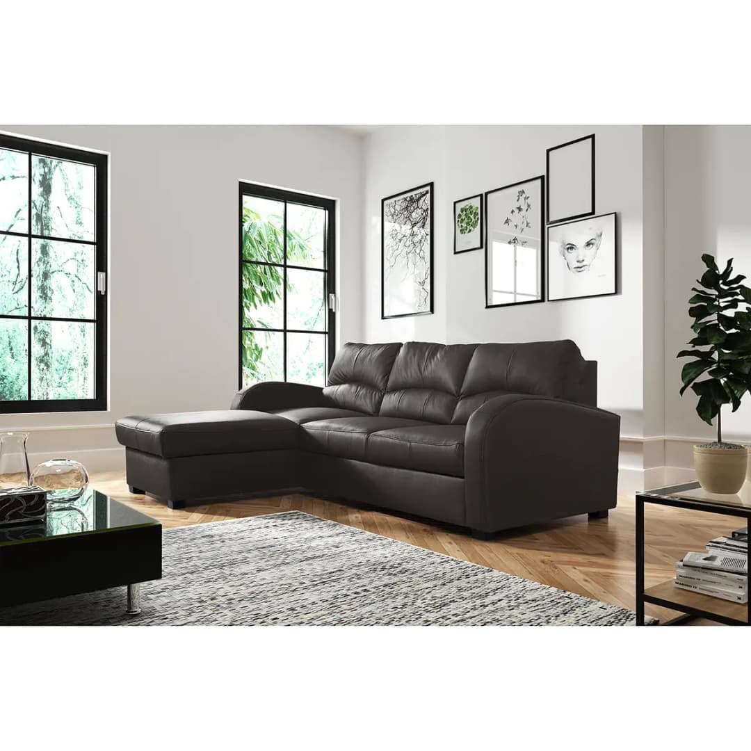 Ecksofa Nilsia | Braun