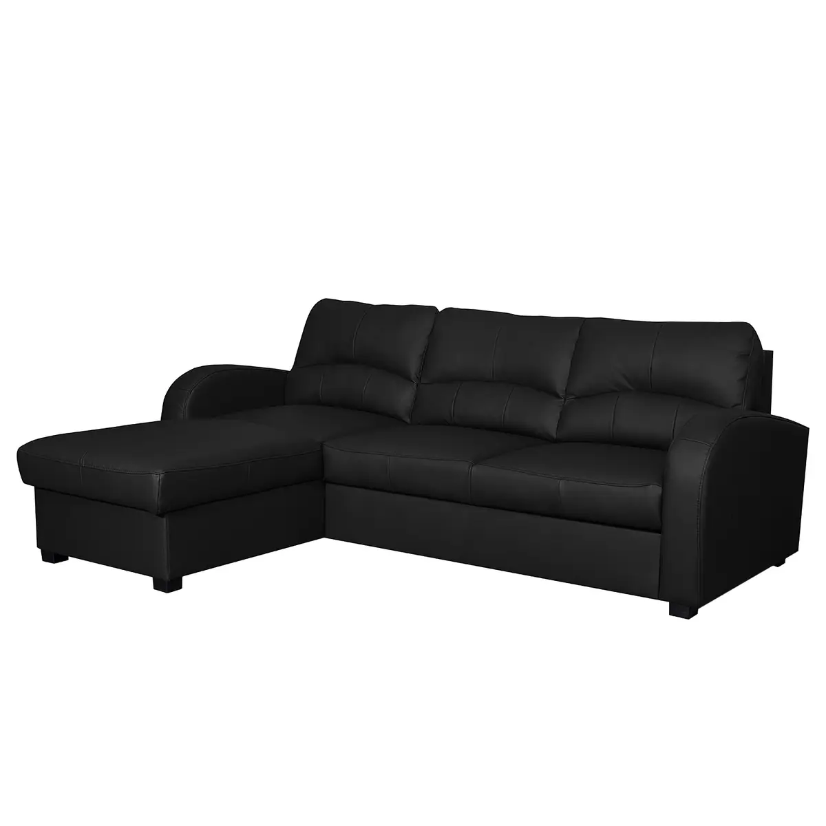 Ecksofa Nilsia | Schwarz