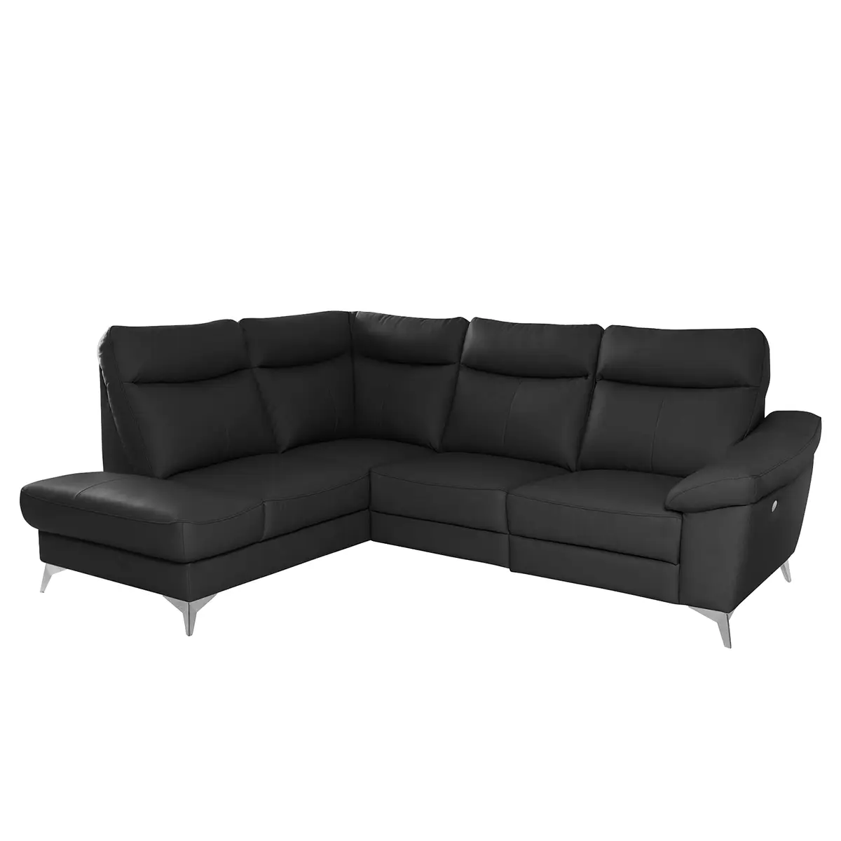Ecksofa Nastola I | Schwarz