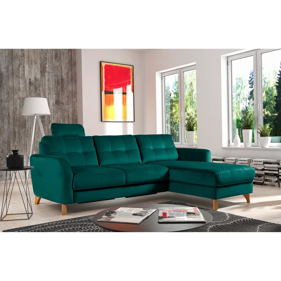 Ecksofa Heimari | Grün