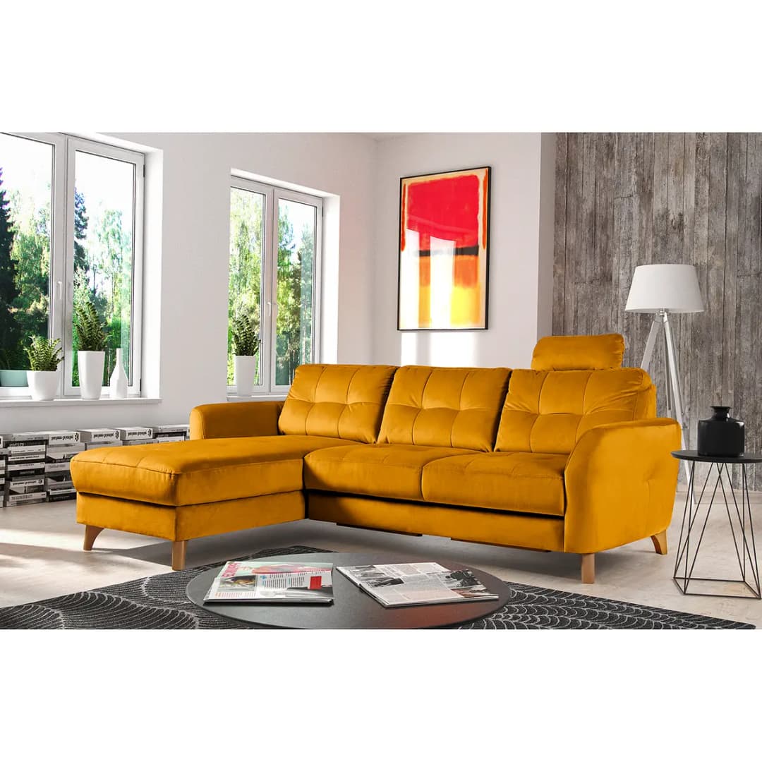 Ecksofa Heimari | Gelb