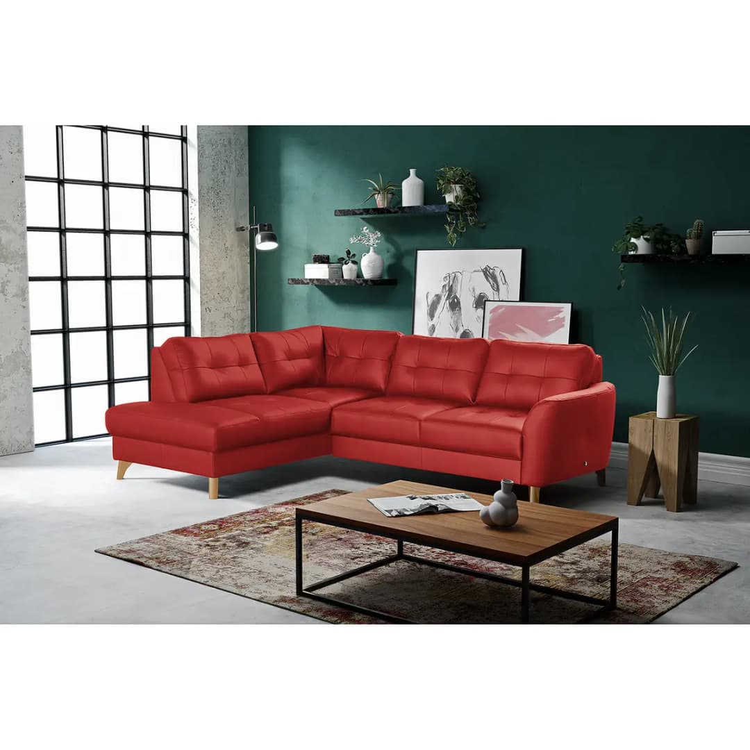 Ecksofa Heimari II | Rot
