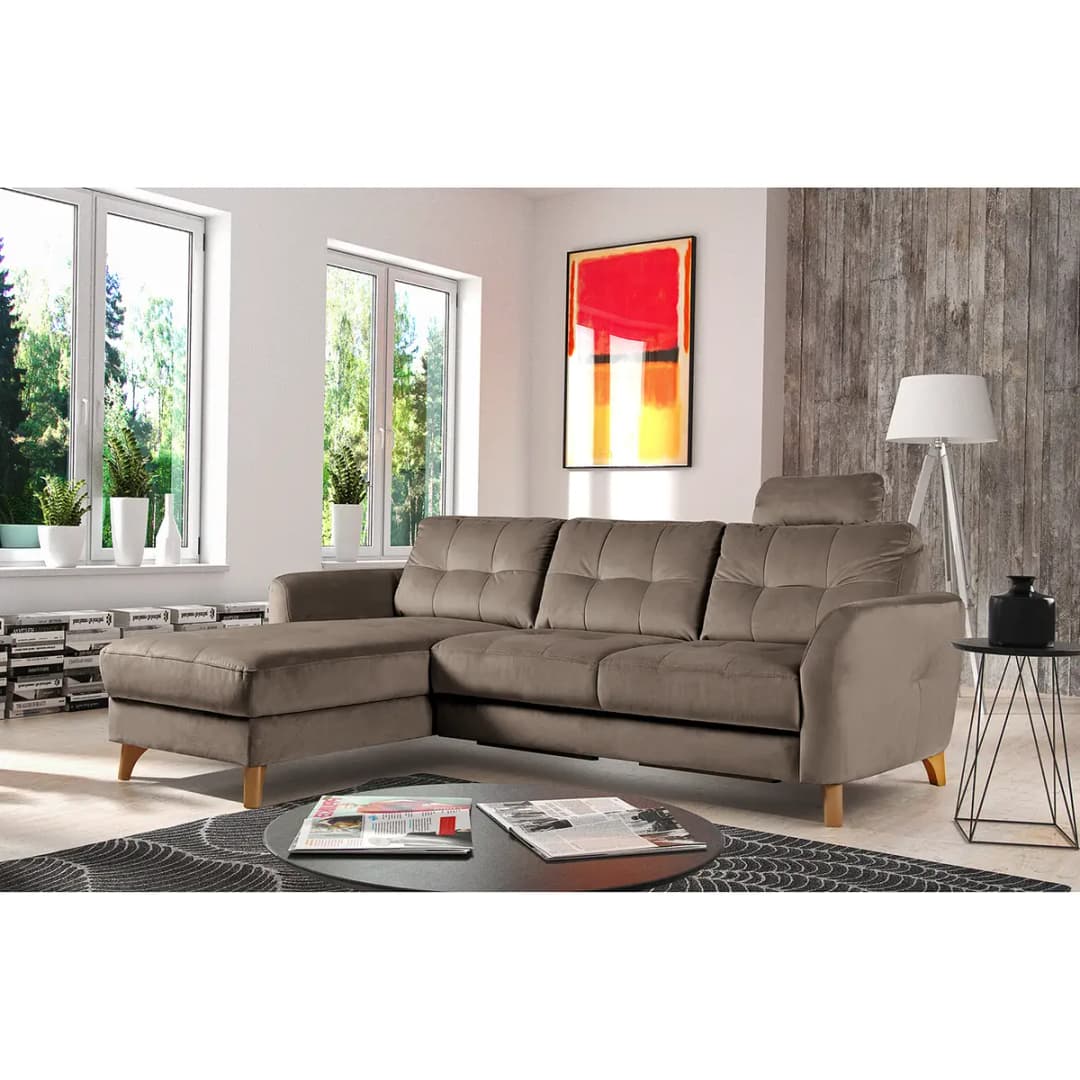 Ecksofa Heimari | Braun