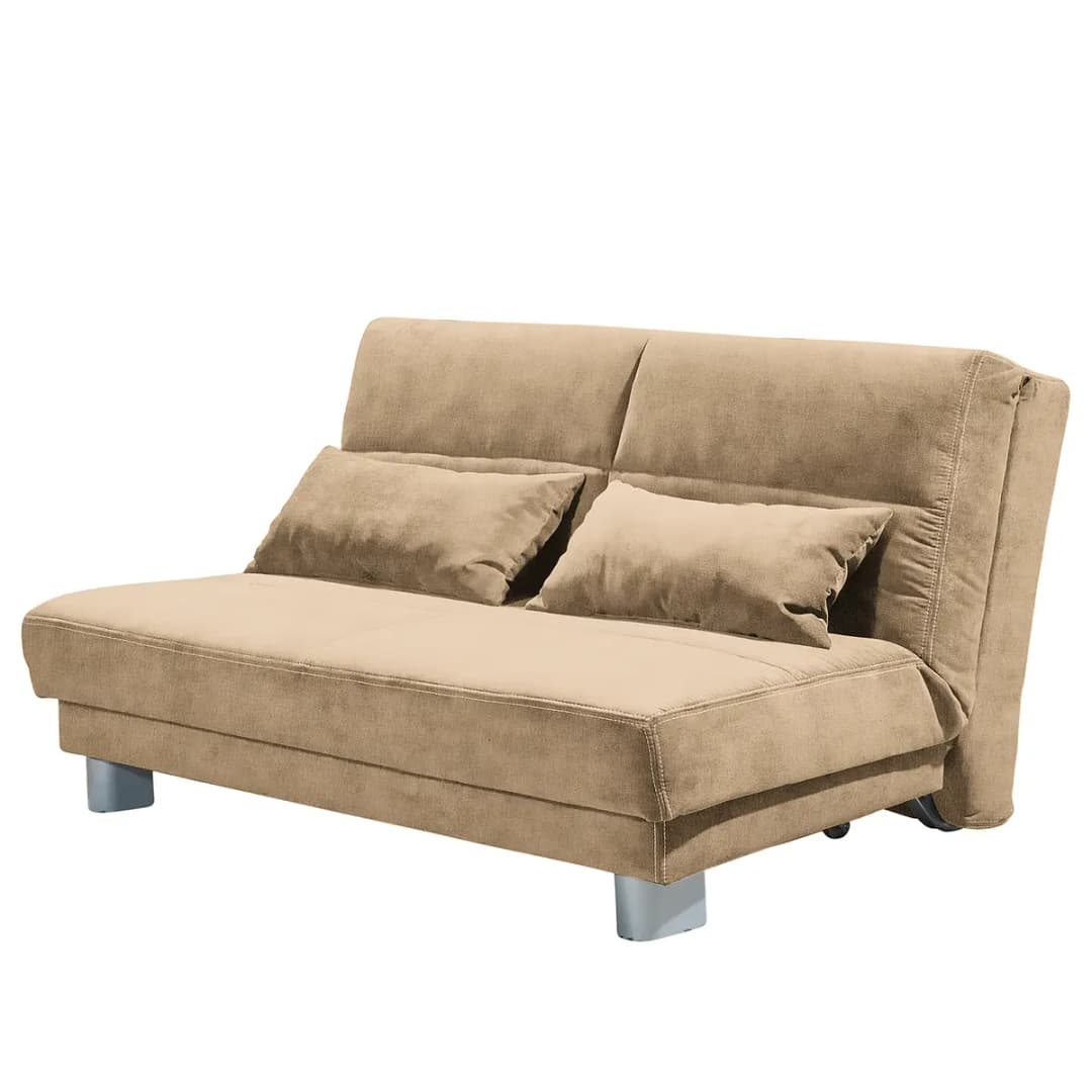 Schlafsofa Rakir Beige Microfaser Enza 140cm Skandi | Beige