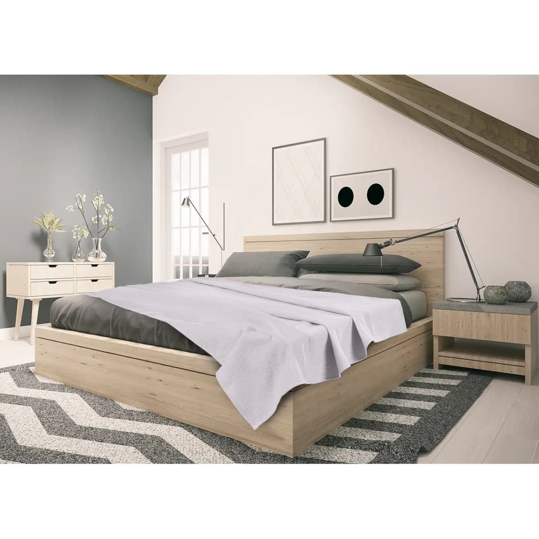 Wohndecke Waffeldecke | Beige