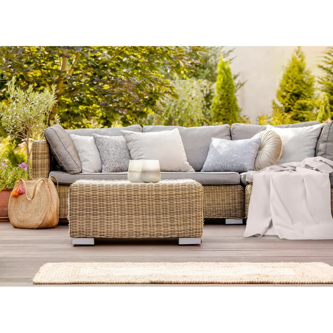 Wohndecke Waffeldecke | Beige
