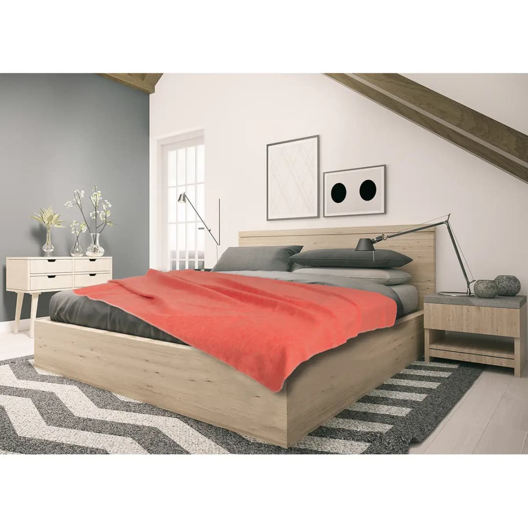 24 Kuschelwohndecke | Orange