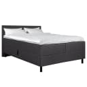 Boxbett Nanau mit Stauraum 160 x 200cm | Grau