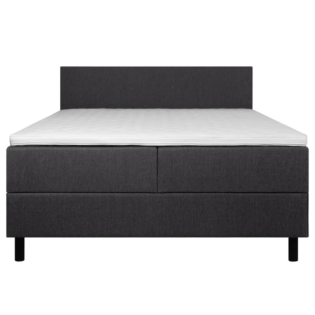 Boxbett Nanau mit Stauraum 160 x 200cm | Grau