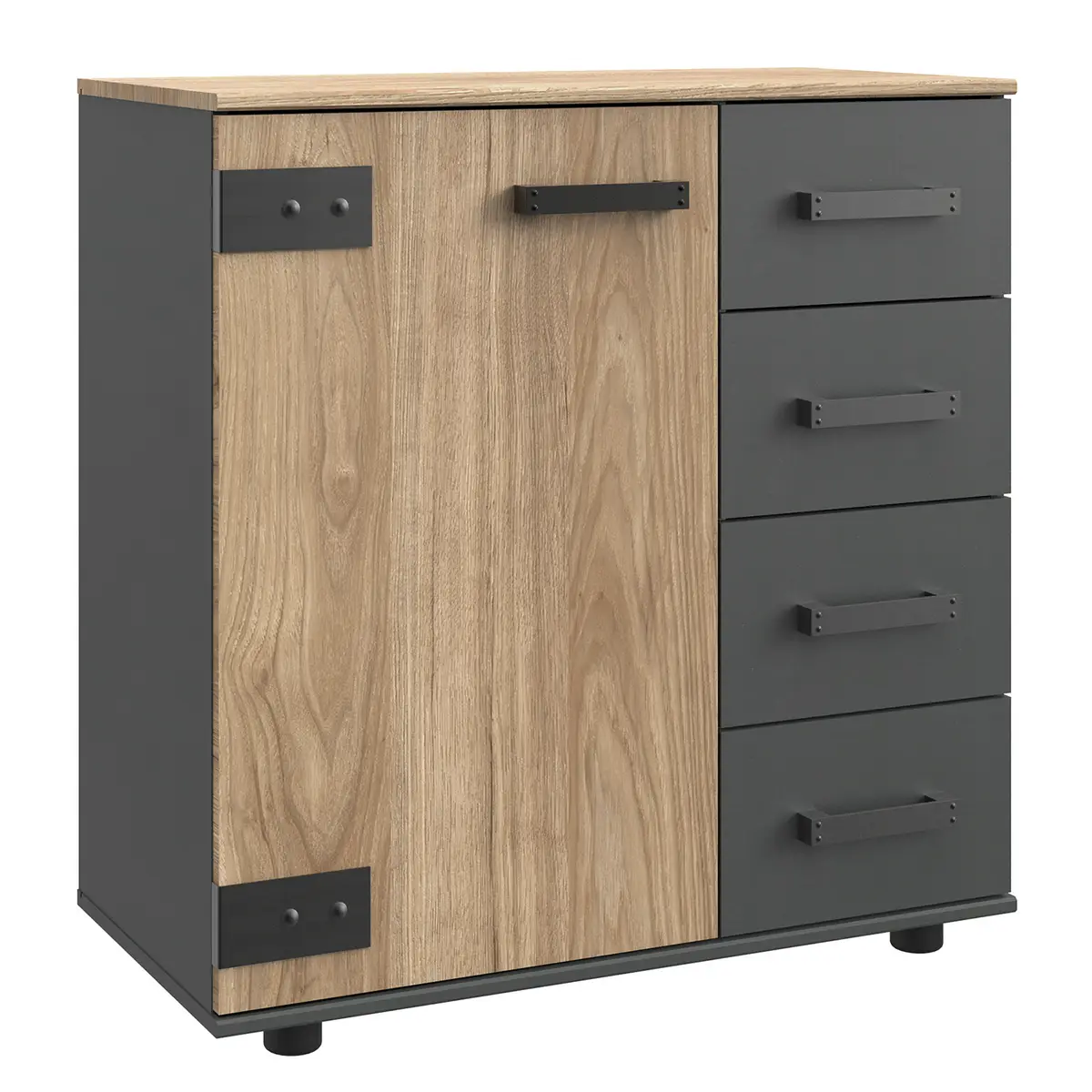 Kombikommode Malmoe | Braun