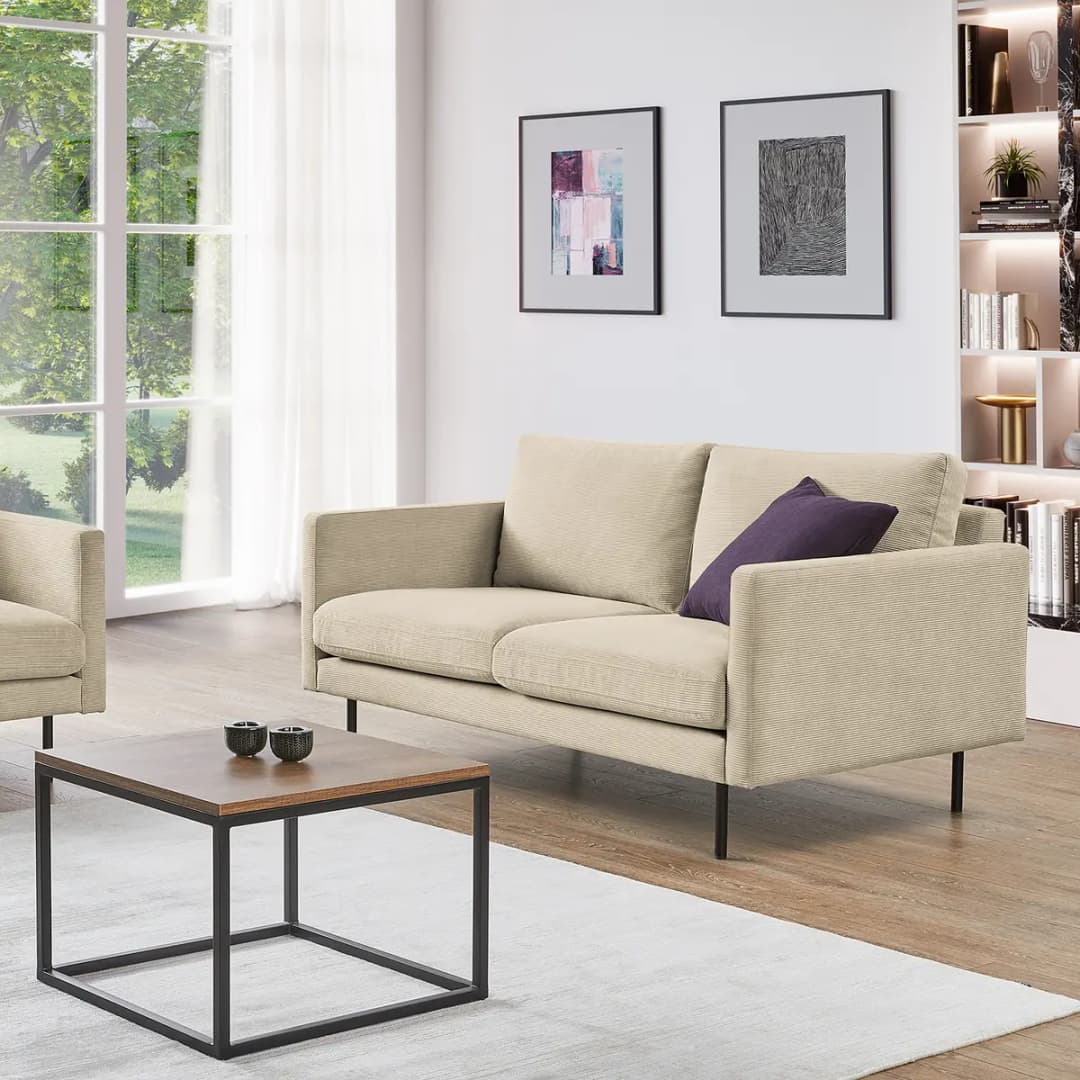 2-Sitzer Sofa Licia | Beige