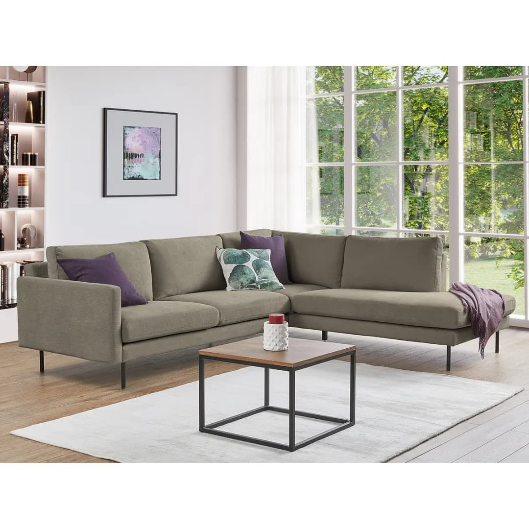 Ecksofa Licia | Grau