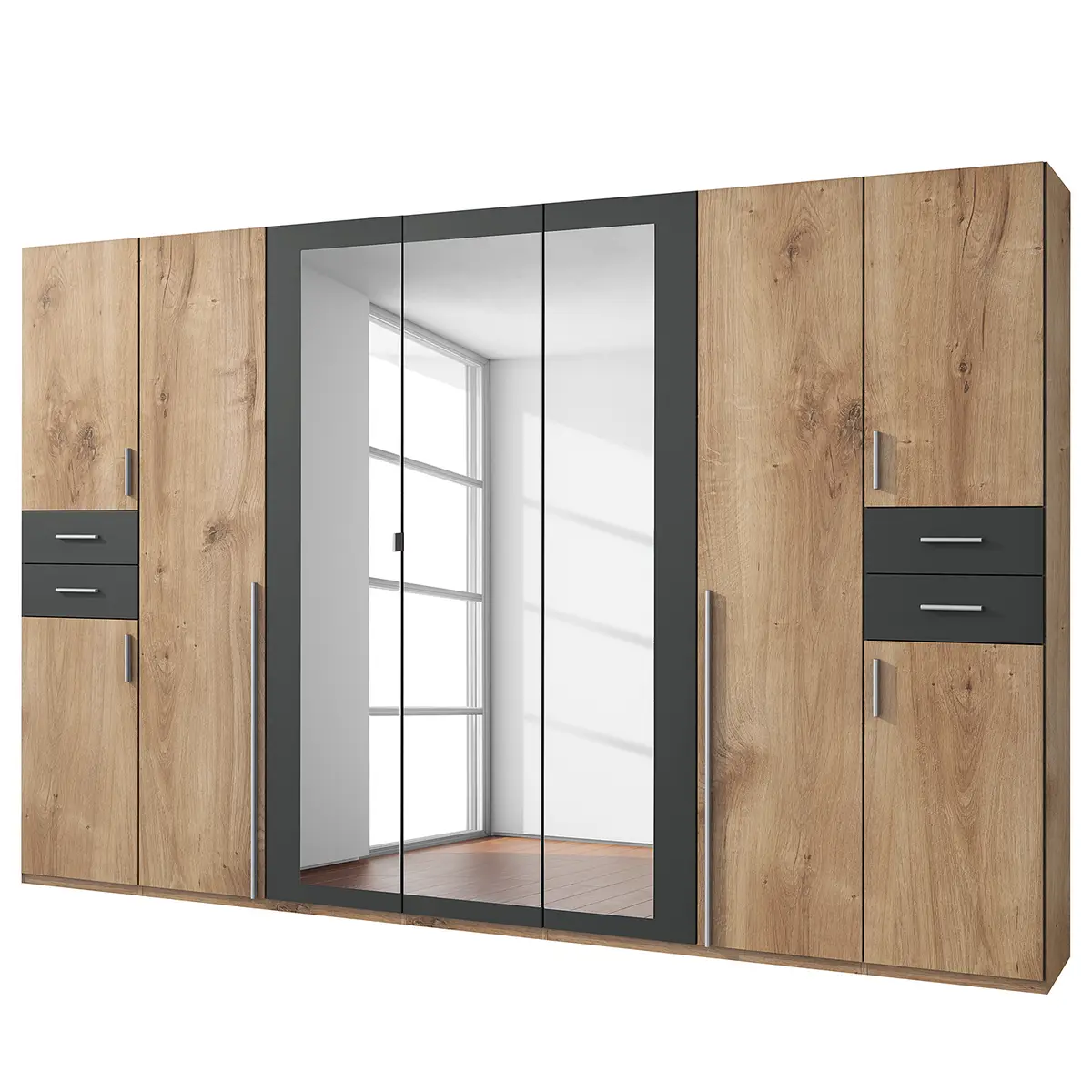 Drehtürenschrank | Mehrfarbig