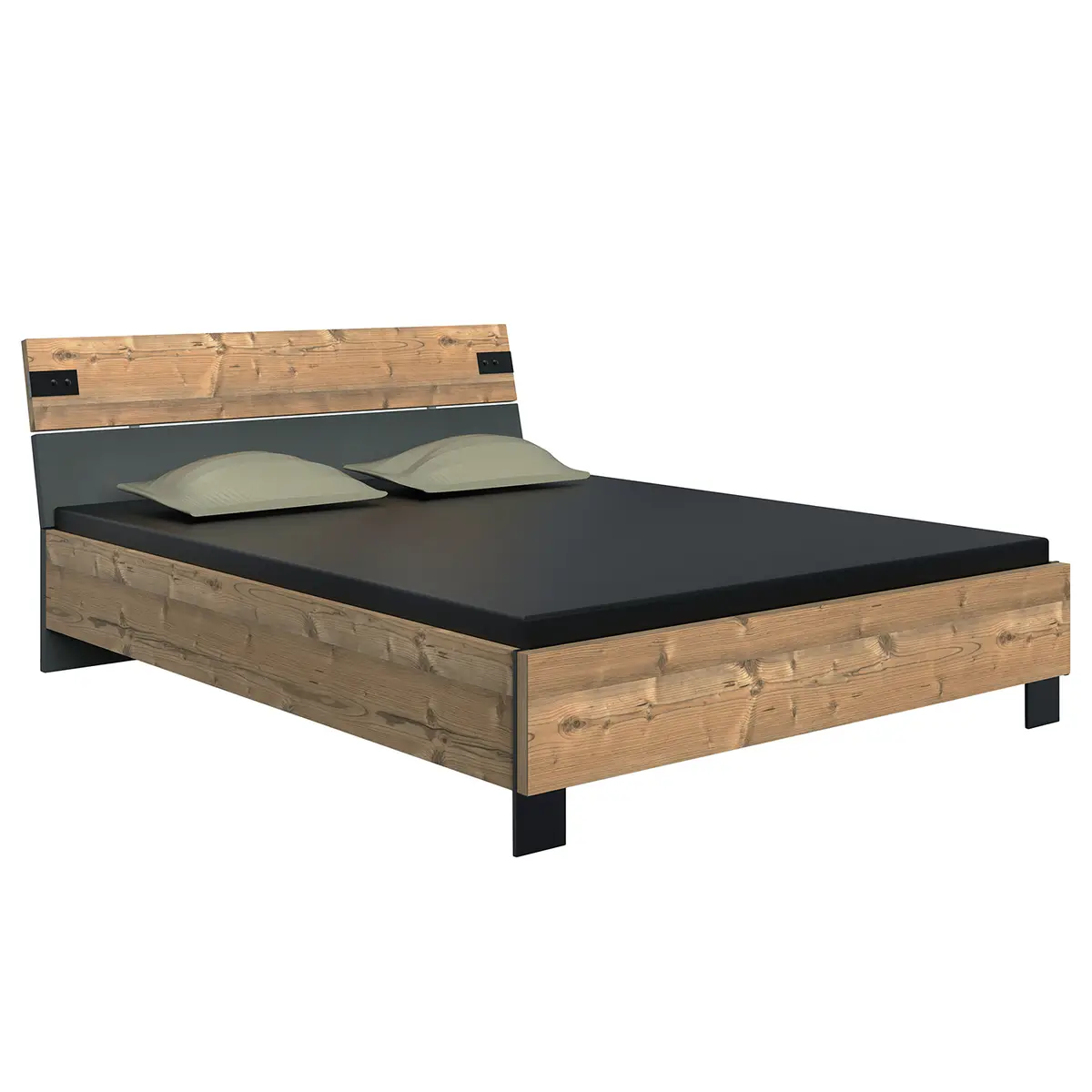 Schlafzimmer-Set I 4-teilig | Braun