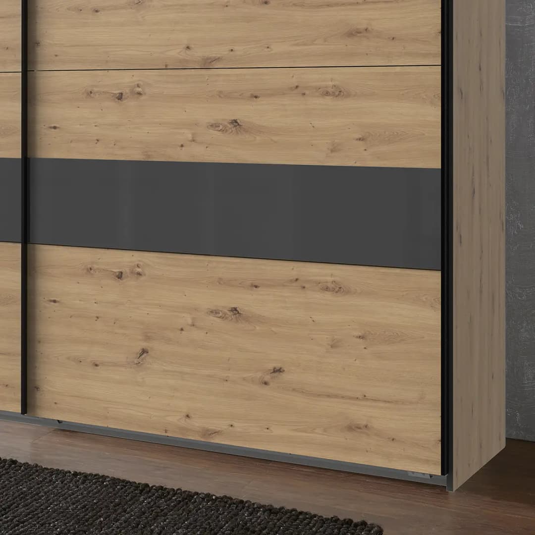 Schwebetürenschrank Altona II | Braun