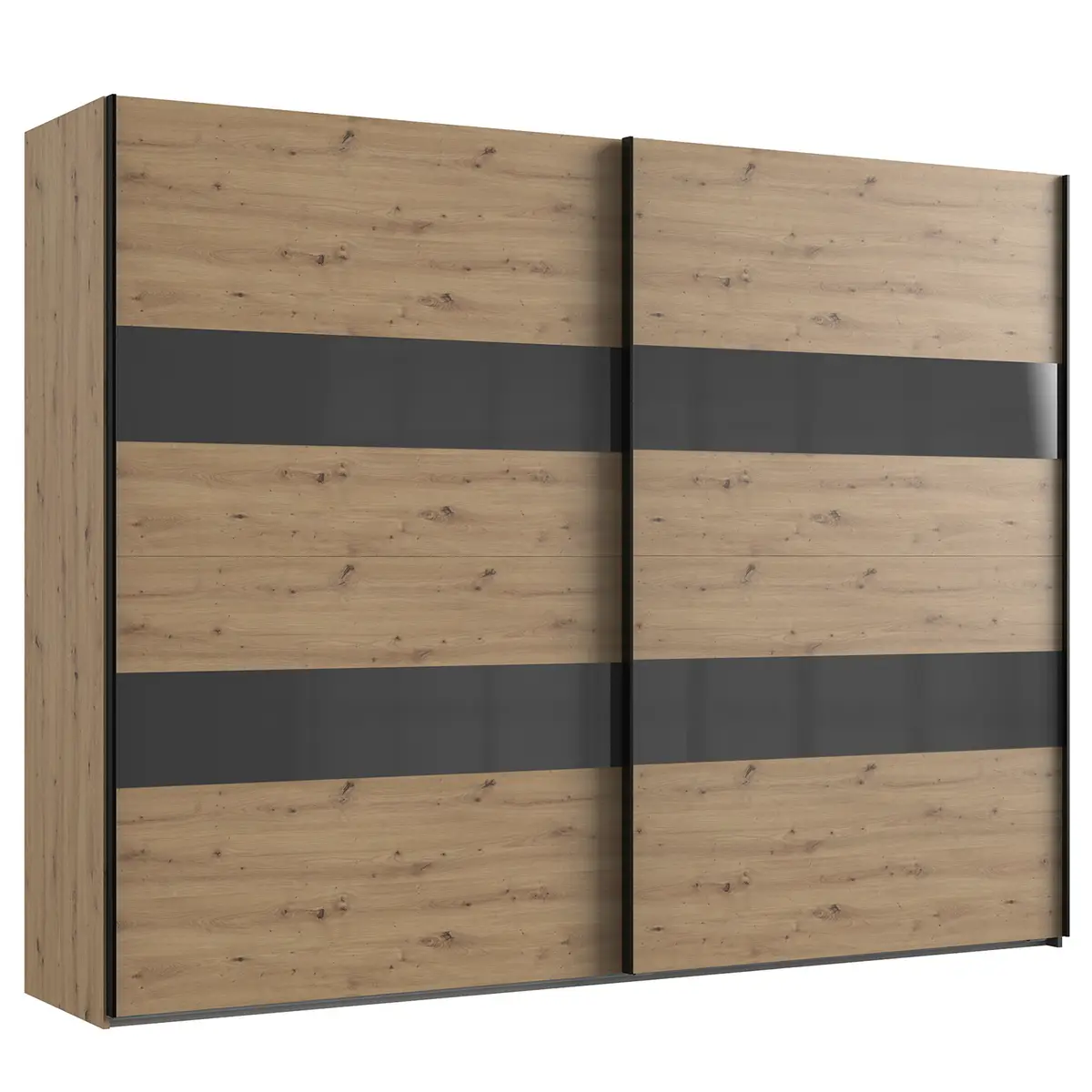 Schwebetürenschrank Altona II | Braun