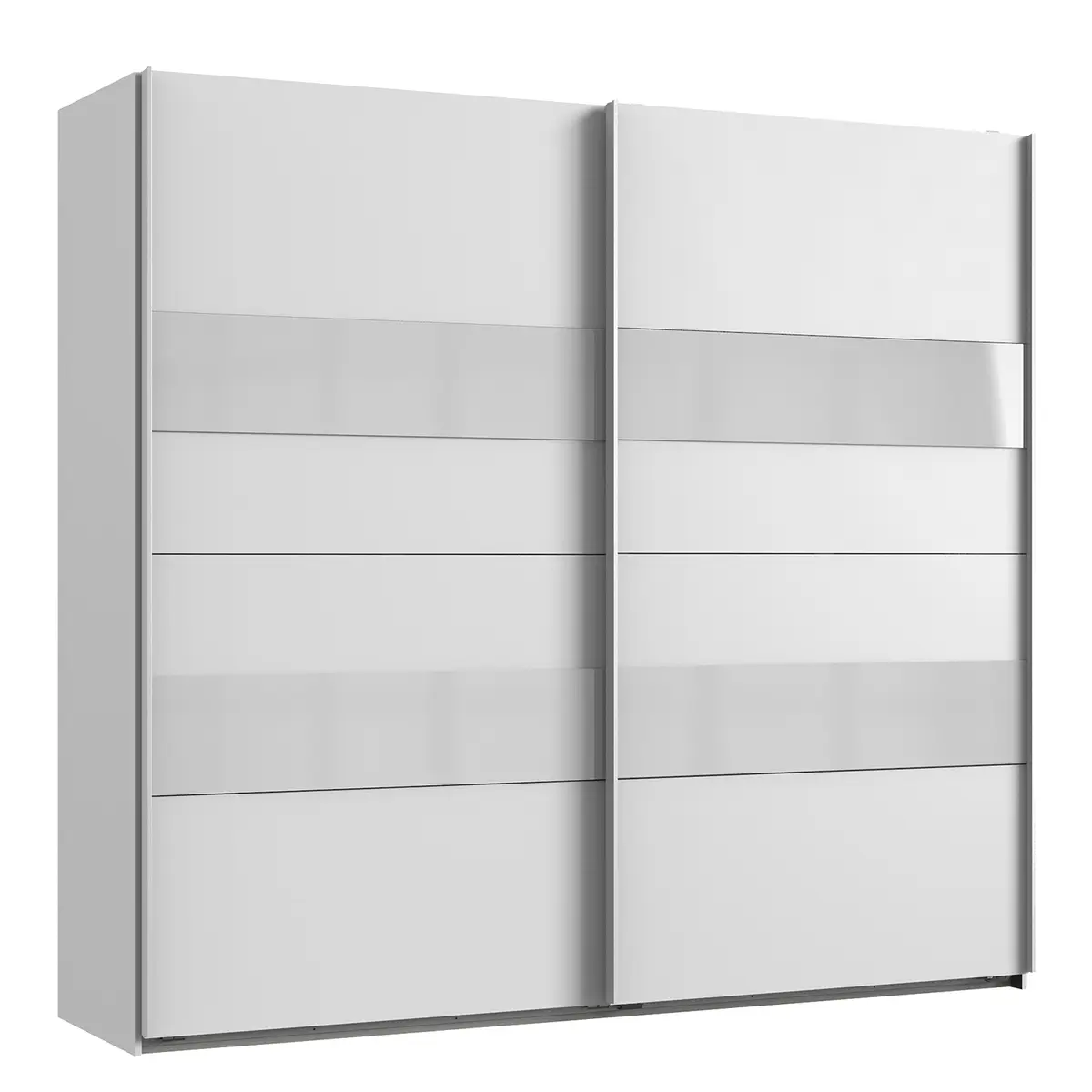 Schwebetürenschrank Altona II | Weiß