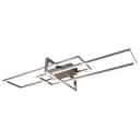 LED-Deckenleuchte Salinas | Silber